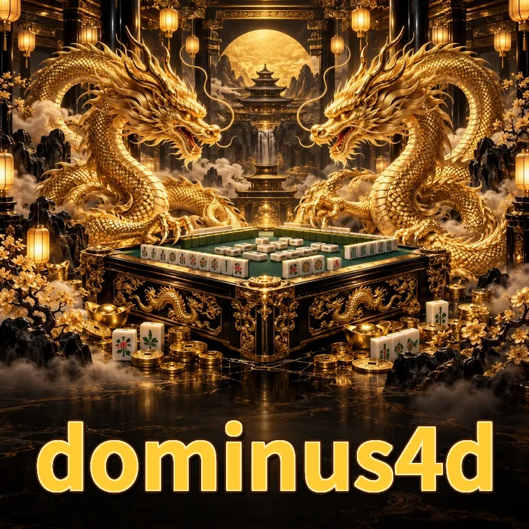 Ikon dominus4d untuk langkah pasang APK